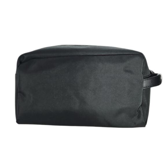 True Religion Black Travel Toiletry Bag Mens Aldis Nylon Dopp Kit Horseshoe Logo - Picture 2 of 8